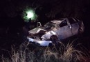 Condutor de automóvel sofre lesões graves em tombamento