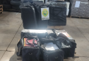 BPFRON apreende cigarros, pods, papel seda e Vital Honey em ônibus interestadual