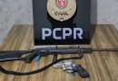 Homem é preso por posse irregular de arma de fogo