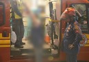 Homem que tentava contra a própria vida é contido por jovens no centro