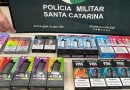 Polícia Militar apreende cigarros eletrônicos de contrabando na BR-163