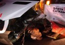 Ambulância do SAMU de SMOeste se envolve em acidente fatal