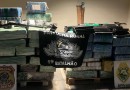 Operação integrada apreende mais de 1,6 tonelada de drogas e armas em Nova Santa Rosa