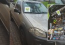 Homem é preso com 109 baterias usadas trazidas da Argentina