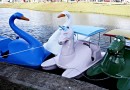 Pedalinhos voltam a ser atração no lago intermunicipal da Fronteira à partir deste sábado