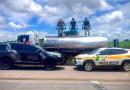 Mais de 120 mil maços de cigarros são encontrados em caminhão-tanque abordado na SC-155