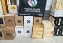 Homem de 46 anos é preso com mais de 100 caixas de vinho por descaminho