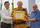Sargento Sandro recebe homenagens do legislativo santo-antoniense