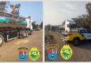 PRE apreende caminhão de transporte de laticínios transportando irregularmente combustível