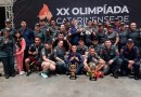Delegação cerqueirense é vice-campeã da XX Olimpíada Catarinense de Bombeiros