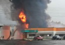 Incêndio atinge depósito da Maxsul em Chapecó
