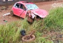 Homem morre ao ser ejetado de carro durante capotamento
