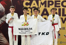 Atletas de Maravilha conquistam ouro e bronze no Supercampeonato Brasileiro de Taekwondo