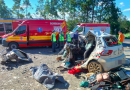 Colisão violenta entre veículos mata duas pessoas na BR-470