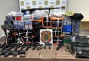 PF apreende cerca de 1,3 tonelada de cocaína, armas e munições
