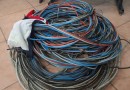 Suspeito é preso com cerca de 100 metros de fios furtados da Celesc
