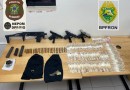 Cinco pessoas são detidas e armas são apreendidas durante operação do BPFRON