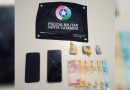 PM flagra tráfico de drogas no Bairro São Gotardo