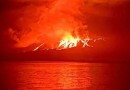 Vulcão La Cumbre entra em erupção no Equador