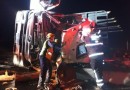Caminhão tomba e motorista morre em acidente na BR-280