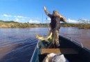 Polícia Militar Ambiental aprende quase 2 mil metros de rede de pesca