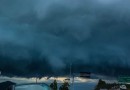 Avanço de frente fria e ciclone extratropical geram alerta para o Oeste do estado