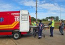 Menino de 8 anos fica ferido após ser atropelado enquanto estava de bicicleta