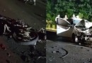 Acidente deixa duas pessoas mortas e quatro feridas