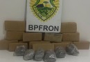 BPFRON apreende mais de 15kg de maconha