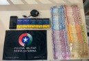 Dois homens são presos em menos de 10 minutos após assalto em posto de combustível