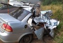 Familiares identificam as quatro vitimas do acidente na SC 163, em Itapiranga