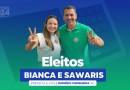Bianca e Sawaris são eleitos prefeita e vice-prefeito com 6.120 votos