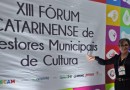 Diretora de Cultura participa de fórum estadual para fortalecimento das políticas culturais