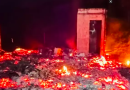 Incêndio destrói pousada na Serra de SC; dono acusa hóspede de atear fogo