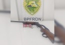 Homem é preso por porte ilegal de arma de fogo