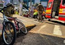 Menor sofre fratura em atropelamento no centro