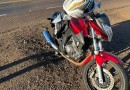 Acidente na PR 182 deixa motociclista ferido, em Ampére