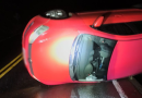 Carro tomba em rodovia e adolescente fica ferida; droga é encontrada no veículo