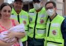 Após se engasgar com leite, bebê de três dias é salva pelos bombeiros em Xanxerê