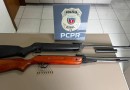 Investigação da Polícia Civil resulta na apreensão de armas e prisão