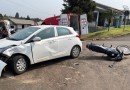 Motociclista fica ferido em acidente de trânsito no bairro Salete