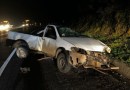 Motorista morre após colisão frontal entre três veículos na BR-116