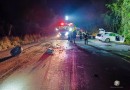 Homem morre e família fica ferida em colisão frontal na BR-282 entre SMOeste e Maravilha