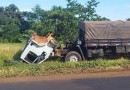 Homem de 36 anos morre ao ser ejetado de cabine caminhão na BR-158