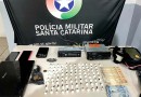 Jovem tenta fugir, mas é preso com grande quantidade de droga