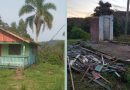 Criminosos desmontam e furtam casa de madeira inteira em Santa Catarina; proprietário descobriu crime após 20 dias