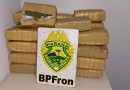 BPFron apreende mais de 30kg de droga após abordagem à ônibus de linha