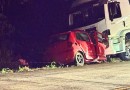 Colisão frontal na BR-163 deixa uma mulher morta