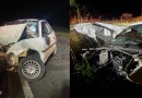Veículos colidem frontalmente na BR-163