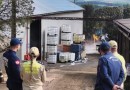 Vazamento de ácido clorídrico mobiliza bombeiros na divisa com Santa Catarina